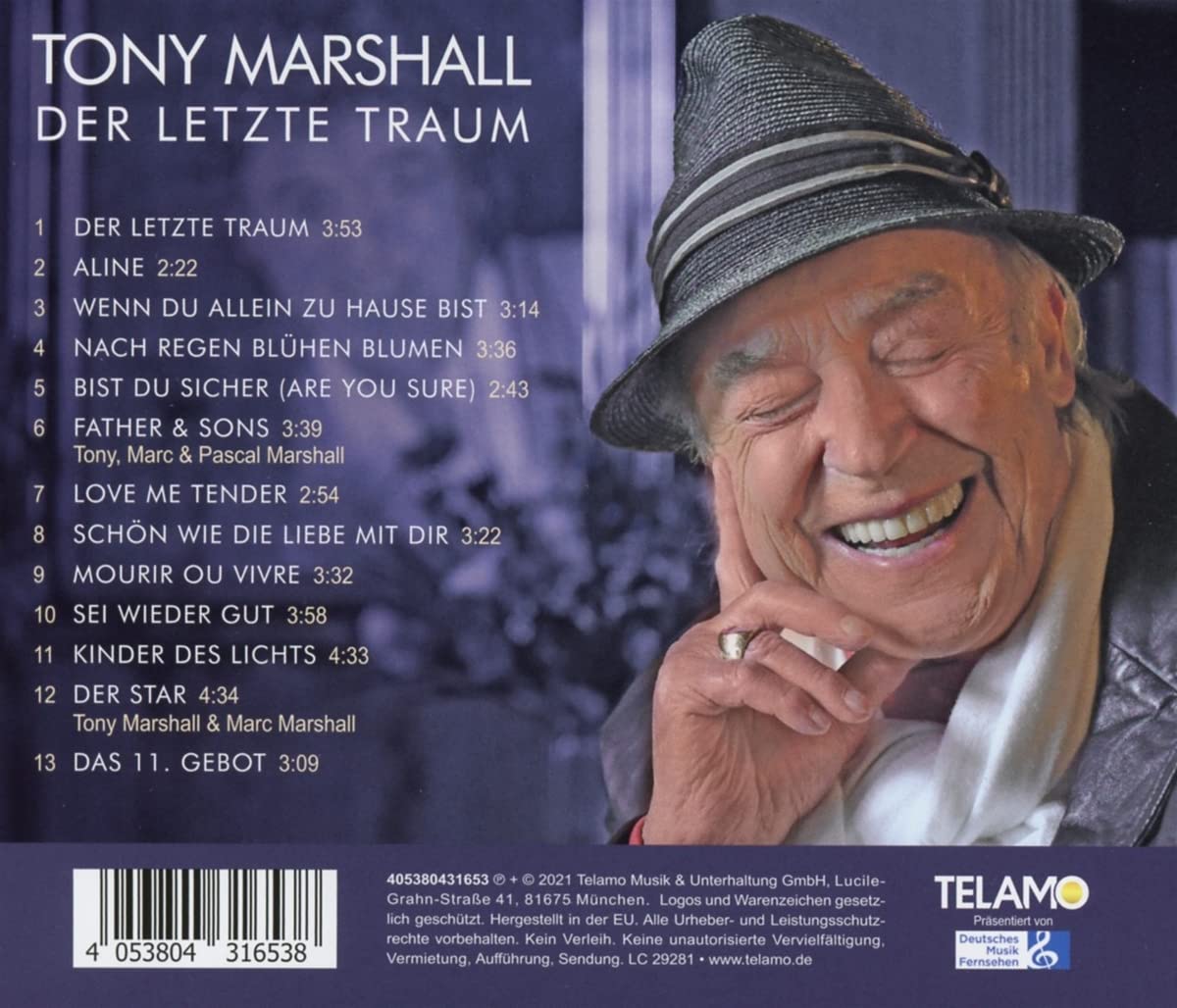Tony Marshall Der letzte Traum (CD)