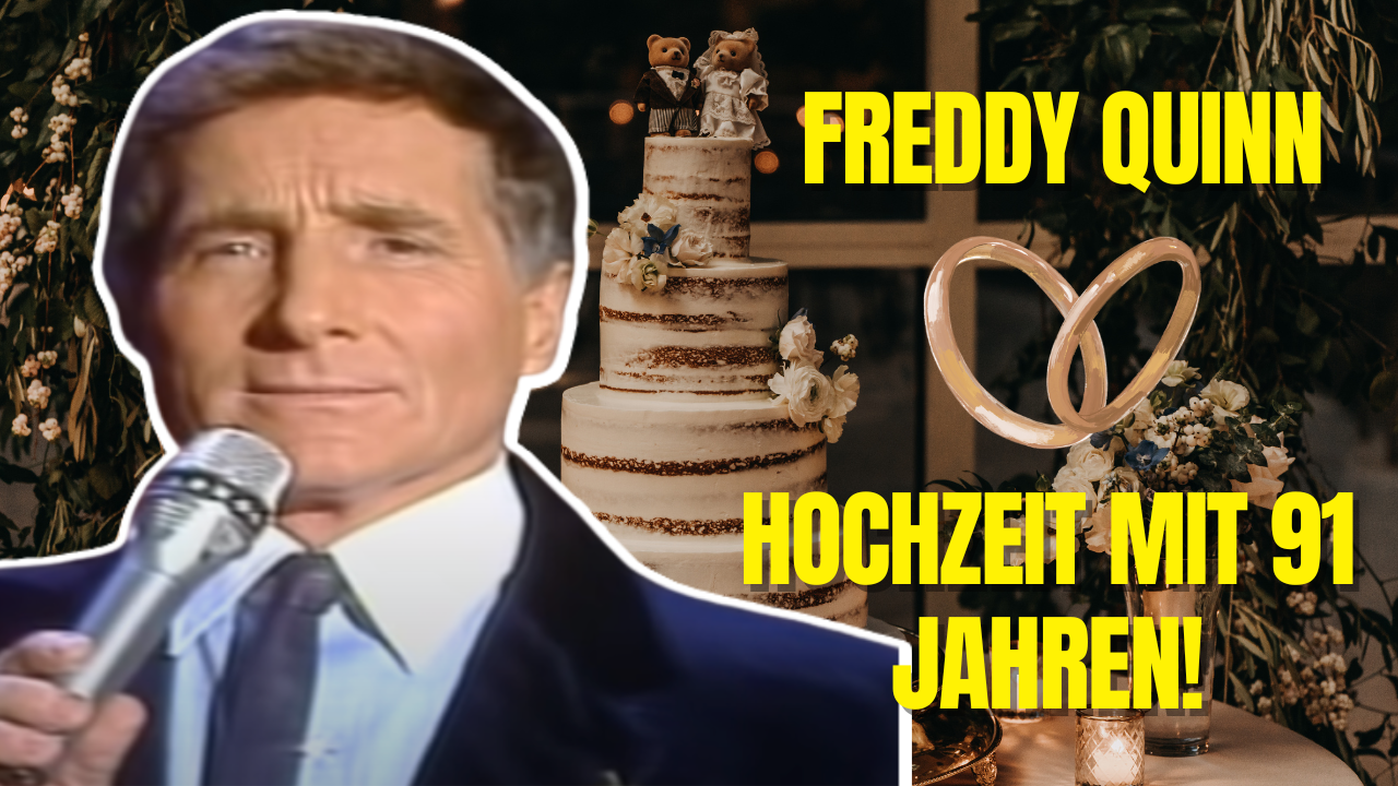 Freddy Quinn: Hochzeit mit 91 Jahren!
